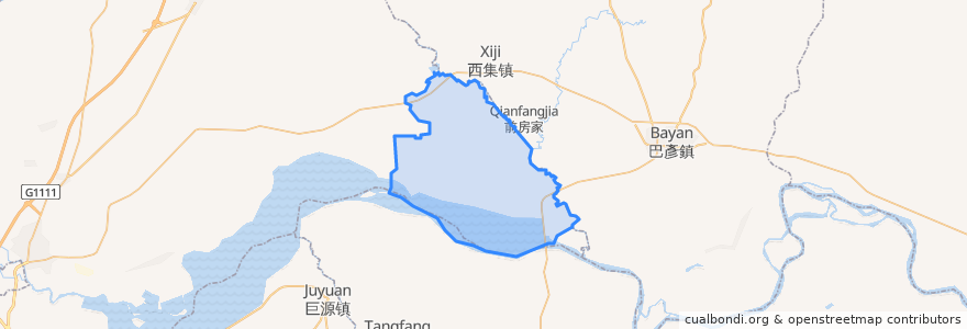 Mapa de ubicacion de 杨林乡.