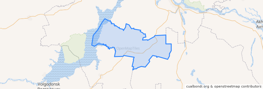 Mapa de ubicacion de Октябрьский район.