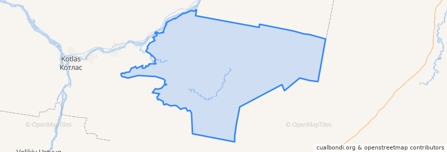 Mapa de ubicacion de Vilegodsky District.