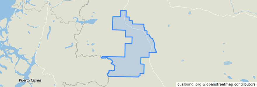 Mapa de ubicacion de Municipio de Gobernador Costa.