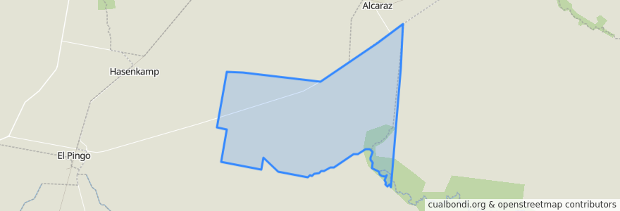 Mapa de ubicacion de Junta de Gobierno de Arroyo Burgos.