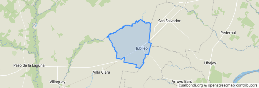 Mapa de ubicacion de Junta de Gobierno de Jubileo.