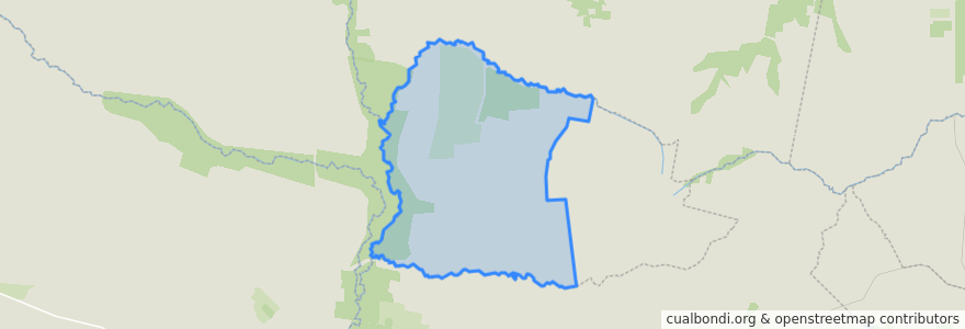 Mapa de ubicacion de Junta de Gobierno de Laurencena.