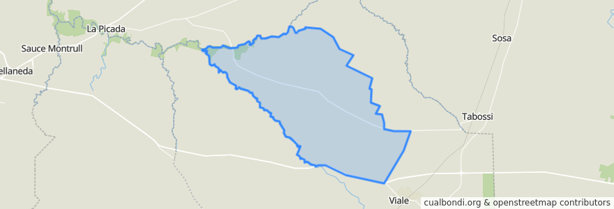 Mapa de ubicacion de Junta de Gobierno de Paso de la Arena.