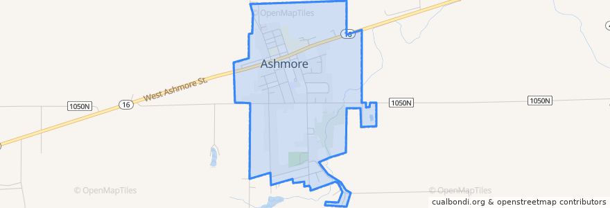 Mapa de ubicacion de Ashmore.