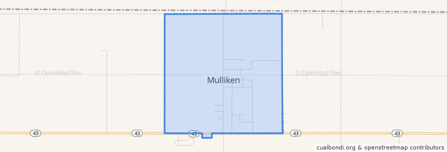 Mapa de ubicacion de Mulliken.