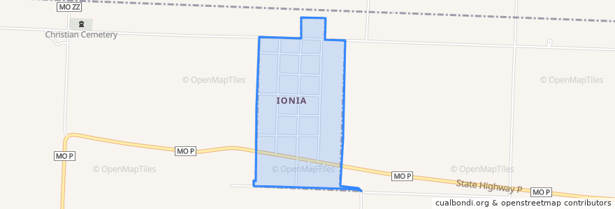 Mapa de ubicacion de Ionia.