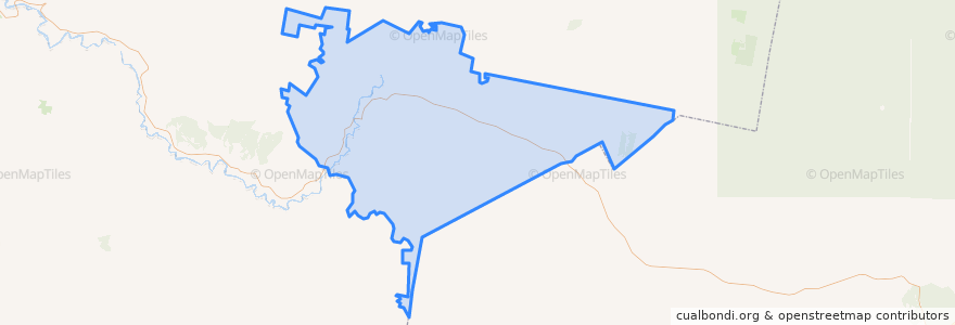 Mapa de ubicacion de Вилегодское сельское поселение.