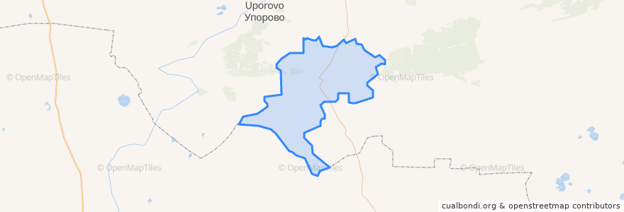 Mapa de ubicacion de Емуртлинское сельское поселение.