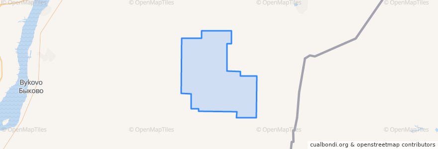 Mapa de ubicacion de Гончаровское сельское поселение.