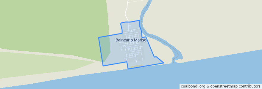 Mapa de ubicacion de Marisol.