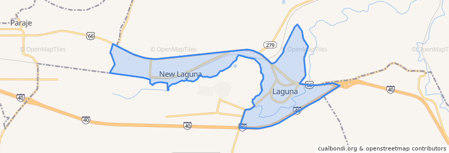 Mapa de ubicacion de Laguna.