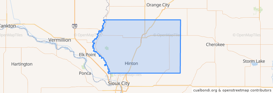 Mapa de ubicacion de Plymouth County.