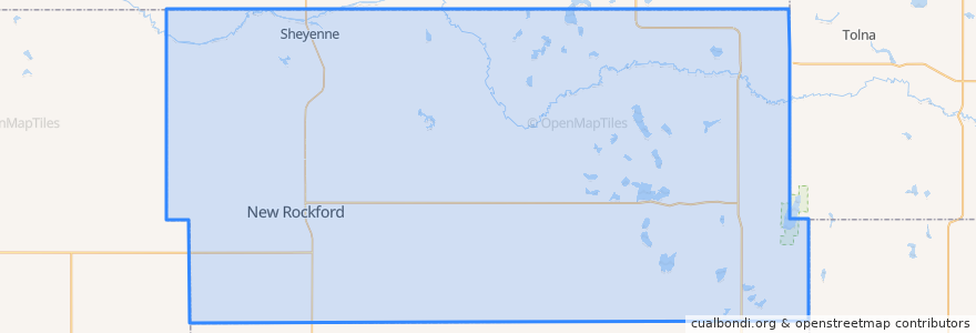 Mapa de ubicacion de Eddy County.