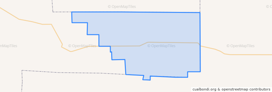 Mapa de ubicacion de Садовское сельское поселение.