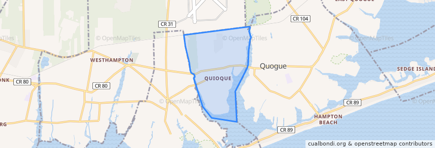 Mapa de ubicacion de Quioque.