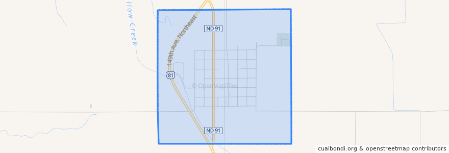 Mapa de ubicacion de St. Thomas.