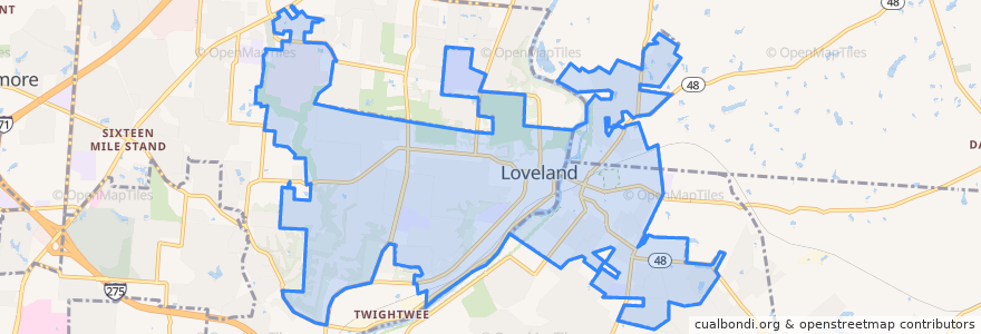 Mapa de ubicacion de 洛弗兰德.