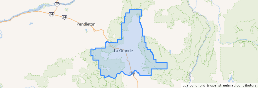 Mapa de ubicacion de Union County.