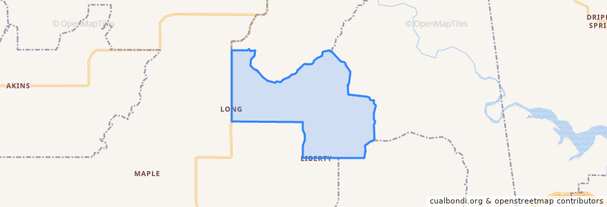 Mapa de ubicacion de Long.