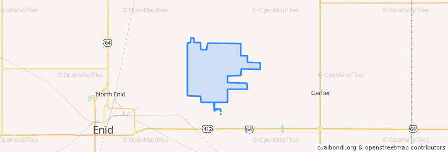 Mapa de ubicacion de Breckenridge.