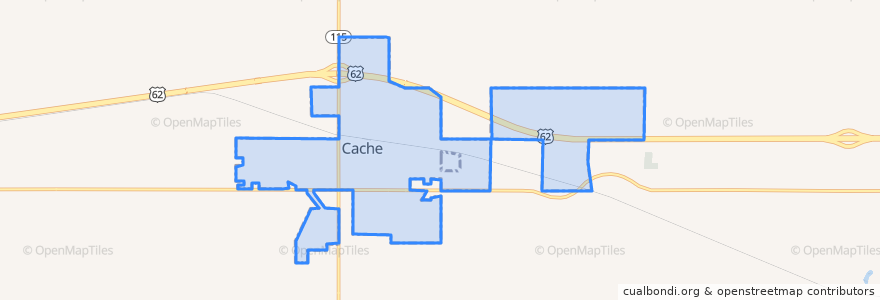 Mapa de ubicacion de Cache.