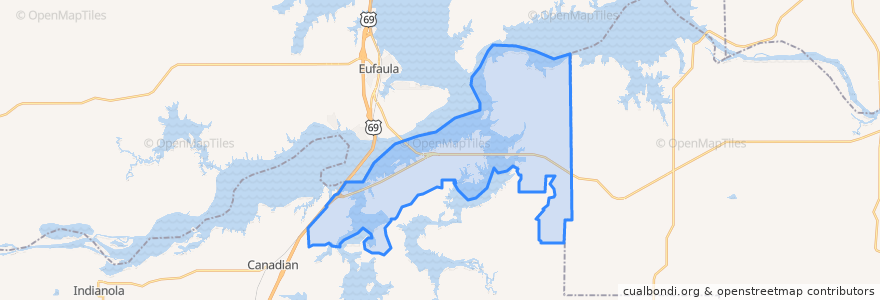 Mapa de ubicacion de Longtown.