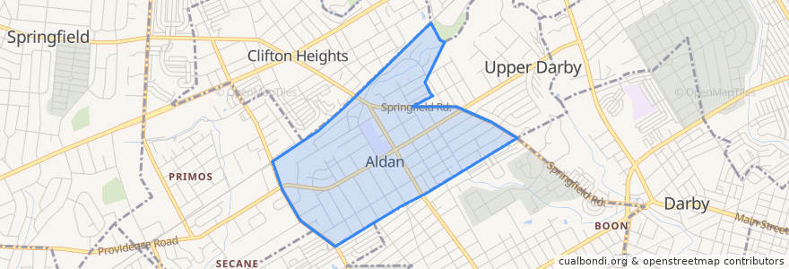 Mapa de ubicacion de Aldan.
