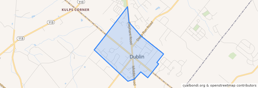 Mapa de ubicacion de Dublin.