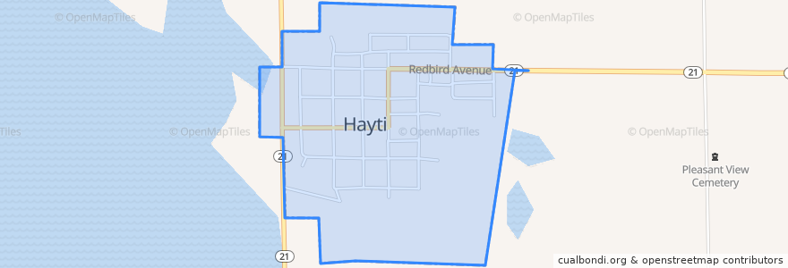 Mapa de ubicacion de Hayti.