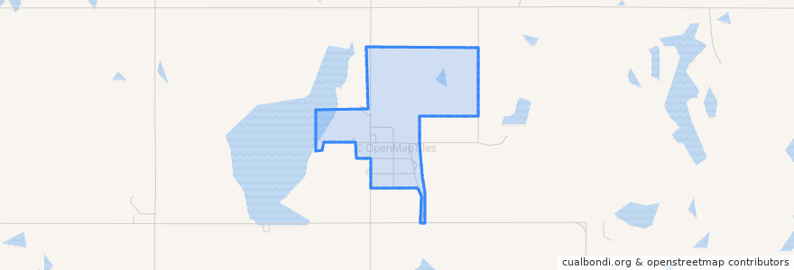 Mapa de ubicacion de Butler.