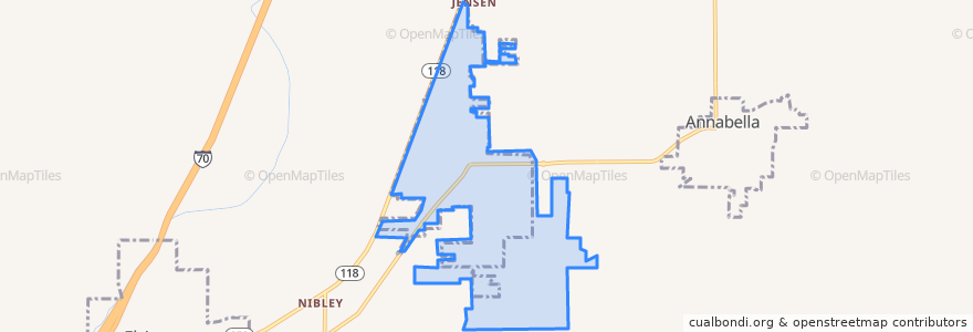 Mapa de ubicacion de Central Valley.