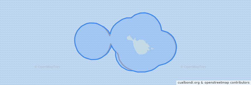 Mapa de ubicacion de Isole Heard e McDonald.