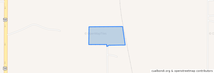 Mapa de ubicacion de Westville Cemetery.