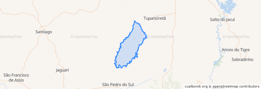 Mapa de ubicacion de Quevedos.