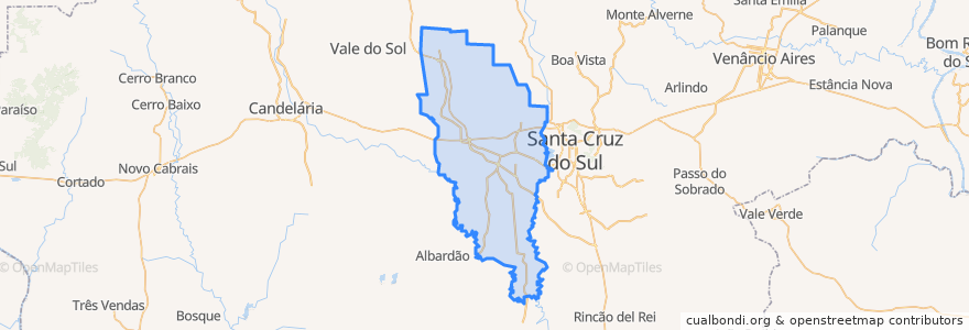 Mapa de ubicacion de Vera Cruz.