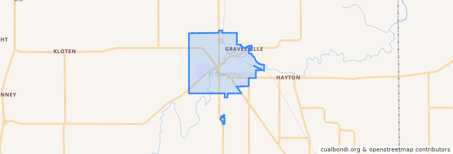Mapa de ubicacion de Chilton.