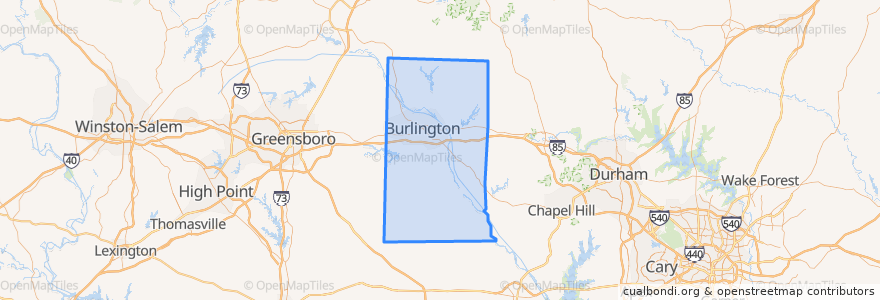 Mapa de ubicacion de شهرستان المنس، کارولینای شمالی.