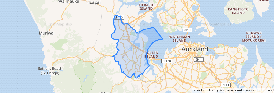 Mapa de ubicacion de Henderson-Massey.