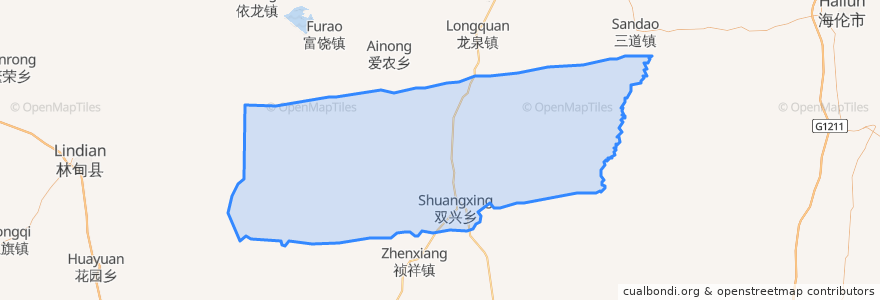 Mapa de ubicacion de 明水县.