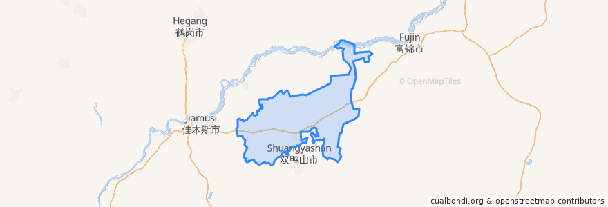 Mapa de ubicacion de Jixian County.