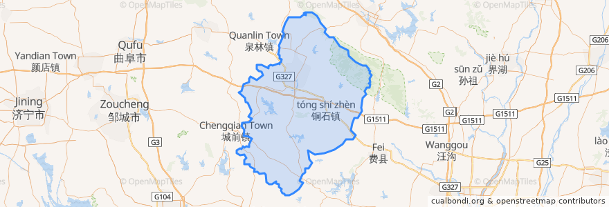 Mapa de ubicacion de 平邑县.