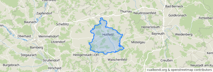 Mapa de ubicacion de Hollfeld (VGem).