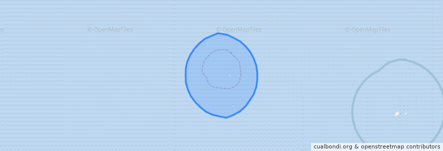 Mapa de ubicacion de United States of America (Kure Island).