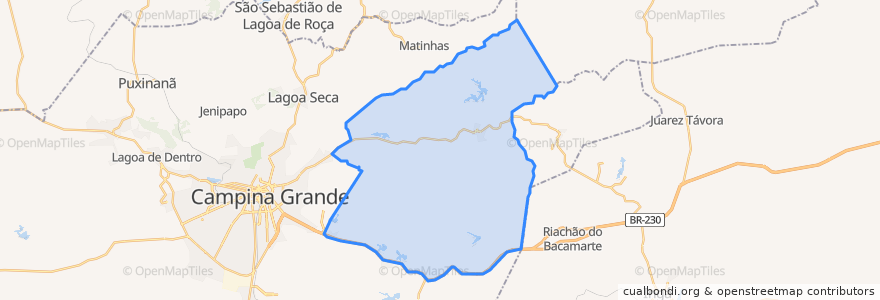 Mapa de ubicacion de Massaranduba.