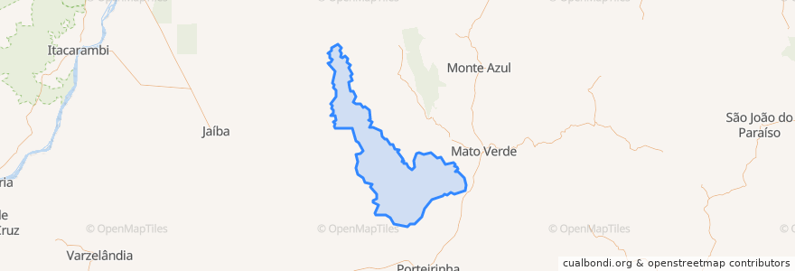 Mapa de ubicacion de Pai Pedro.