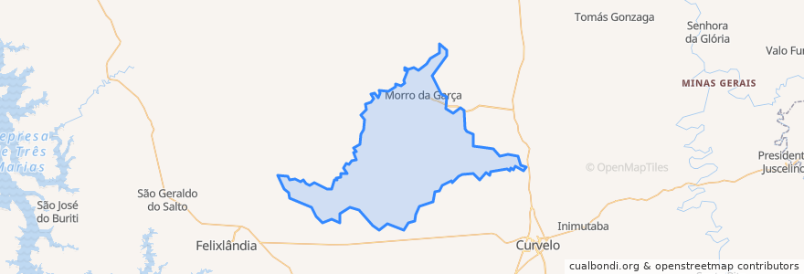 Mapa de ubicacion de Morro da Garça.