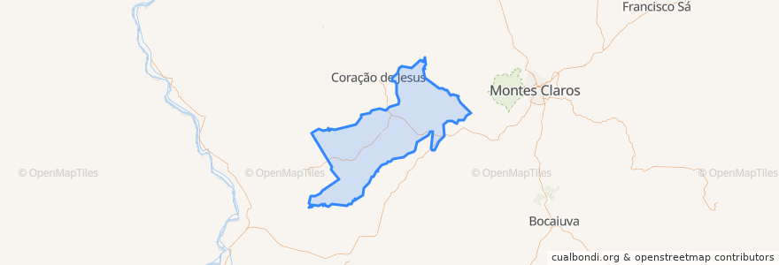 Mapa de ubicacion de São João da Lagoa.