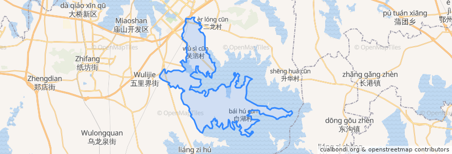 Mapa de ubicacion de 滨湖街道.