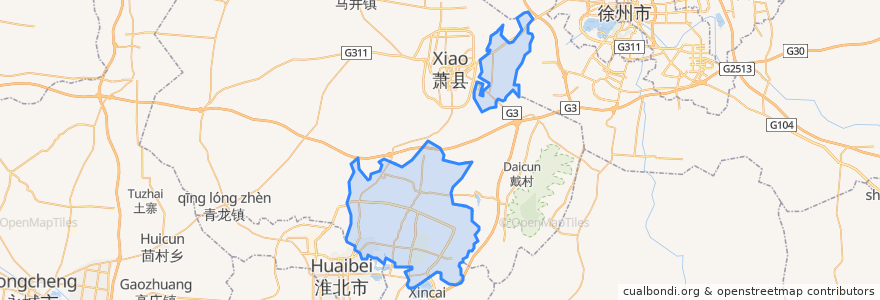 Mapa de ubicacion de 杜集区.